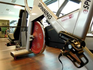 audio-guided spin workouts